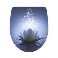 WC sedátko Water Lily -Pomalupadajúce