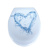 WC sedátko BLUE HEART  Eisl  pomalypadajúce/ Soft Close